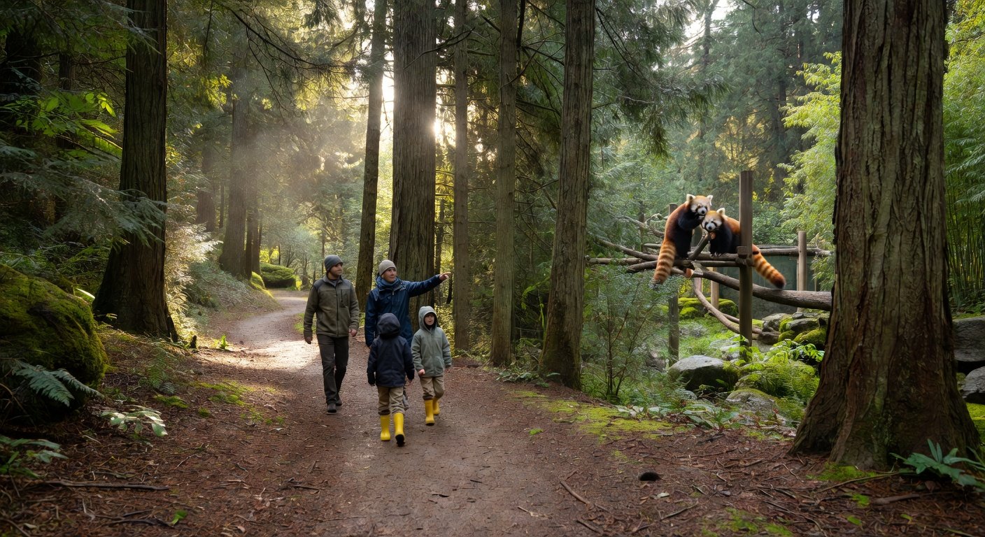 Trail walk in Phinney Ridge Seattle's Woodland Park